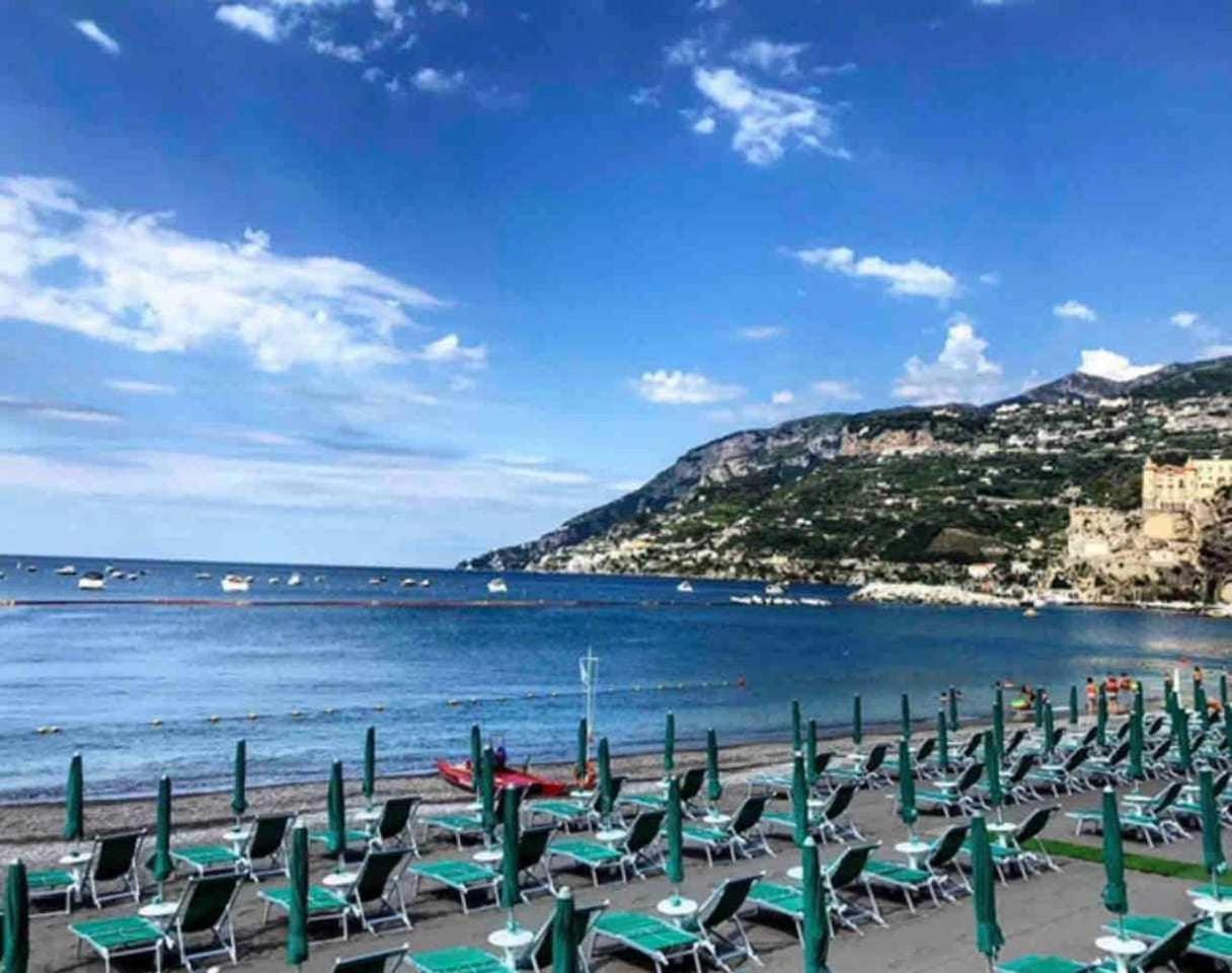 Sea Pearl Nuovissimo A Due Passi Dal Mare Appartement Maiori Buitenkant foto